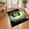 BVB Custom Name Personalized Rug Non‑Slip Doormat Floor Carpet Housewarming Birthday Gift for Family Friends