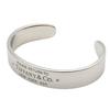 Used TIFFANY&Co. Bangle Return To Cuff Silver925 32.3g Silver 2PD