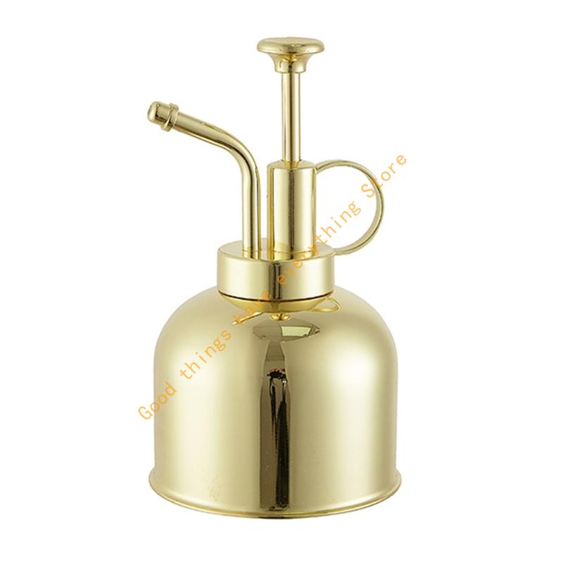 Ergonomic Rustproof Stainless Steel Mini Watering Can Fit for Effortlessly Watering In Small Spaces Indoor Outdoor Use 55KF