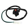 Motorbike Handlebar Mounted Kill Switch with Red Button for Horn and Starter