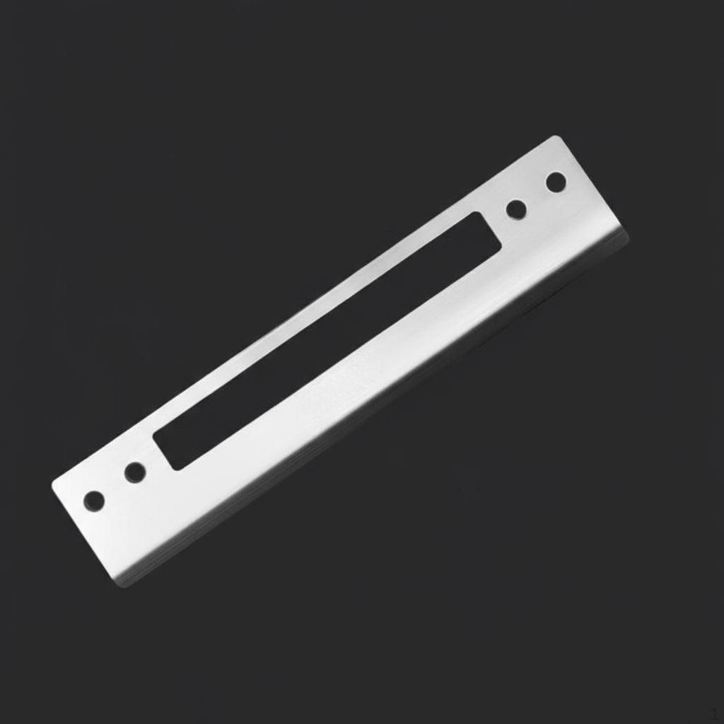 Door Lock Accessories, sturdy Duty Plate, Wooden Frame Guide 1 Universal 22x4cm
