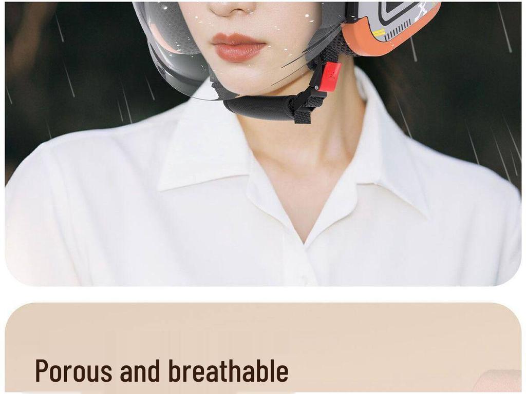Certified 3C Electric Vehicle Helmet with Winter Ear Protection and Hidden Visor