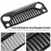 Nylon Angry Eyes Grille Body 1:10 Car Front Accessory Set for Jeep Wrangler Crawler