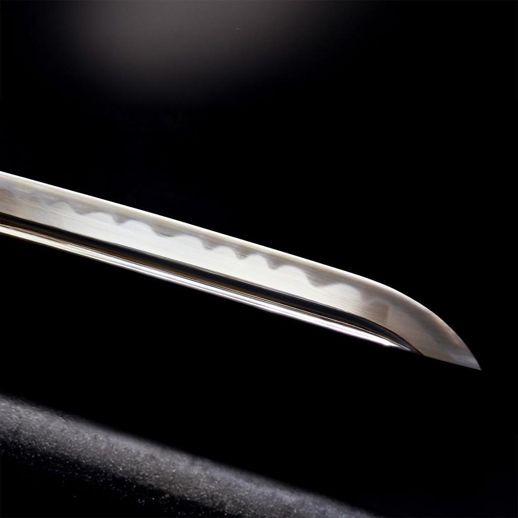 Shinobiya-Imitationsschwert Nagasone Kotetsu Großschwert Yukondo Kondo Wipe Imitationsschwert-Zertifikat (Schwert, Scheide, Stoff, Set)