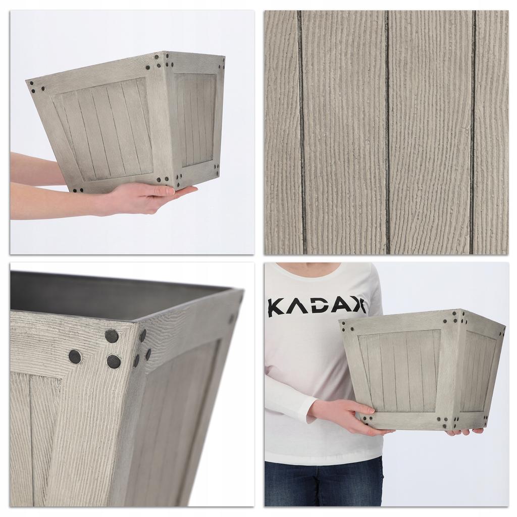 KADAX Doniczka Donica Osłonka Na Balkon Taras 