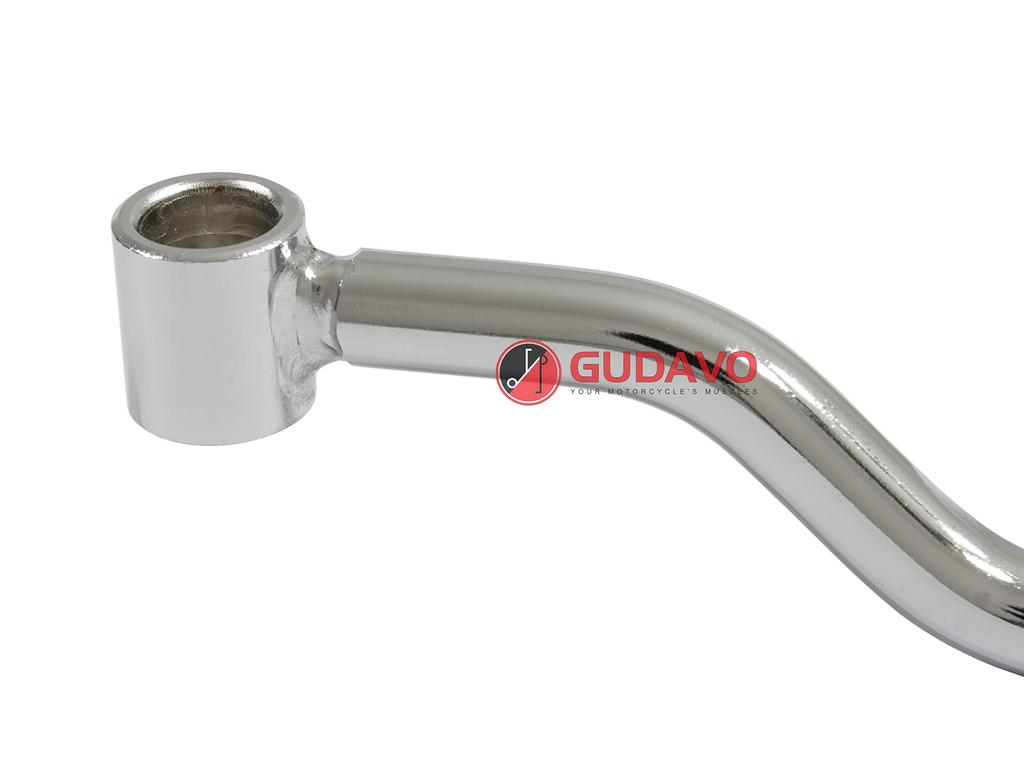 GUDAVO Luggage Bracket Saddlebag Pannier Support Bar for Honda Shadow Spirit VT750 DC and Yamaha Wildstar (Roadster) XV 1700 Warrior