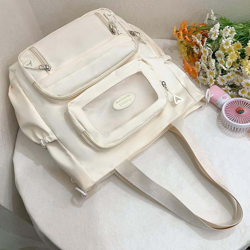 Tutorial Bag Tutorial Bag Carrying Book Bag Girls and Children Primary School Students Letter Pain Bag