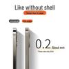 IPhone 16 Pro-ს ქეისი - თავსებადი iPhone 15-თან, ტიტანის ფერი, ულტრა თხელი, მქრქალი გამჭვირვალე, პრემიუმ შეგრძნება