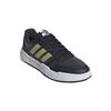 Adidas Lite Baller Comfortable Non-Slip Durable Low-Top Skate Shoes Unisex Sneakers Black Gold JR5235