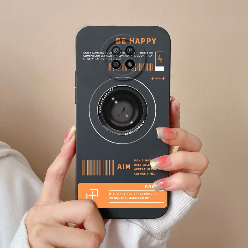 For Redmi Note 9T 9S Case Cute Trendy Back Cover For Xiaomi Redmi Note 9 S Note9t Soft Liquid Silicone Full Cover Design Fundas
