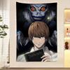 Anime DDeath NNote Japan Cartoon Tapestry Art Printing Japanese Wall Tapestry Anime Wall Hanging Home Decor