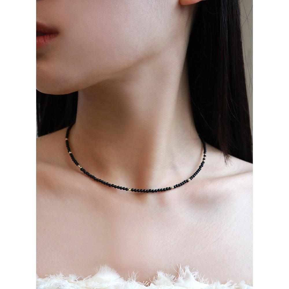 Onyx Beads Necklace