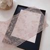Literary Retro Women's Lace Scarf Solid Color Long Female Headscarf Korean Version Embroidered Flower Sunscreen Shawl