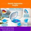 Double-Layer Leak-Proof Denture Soaking Cup Portable Denture Container  Oral Hygiene