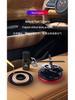 Solar-Powered Rotating Helicopter Car Air Freshener - Perfume Holder for Center Console