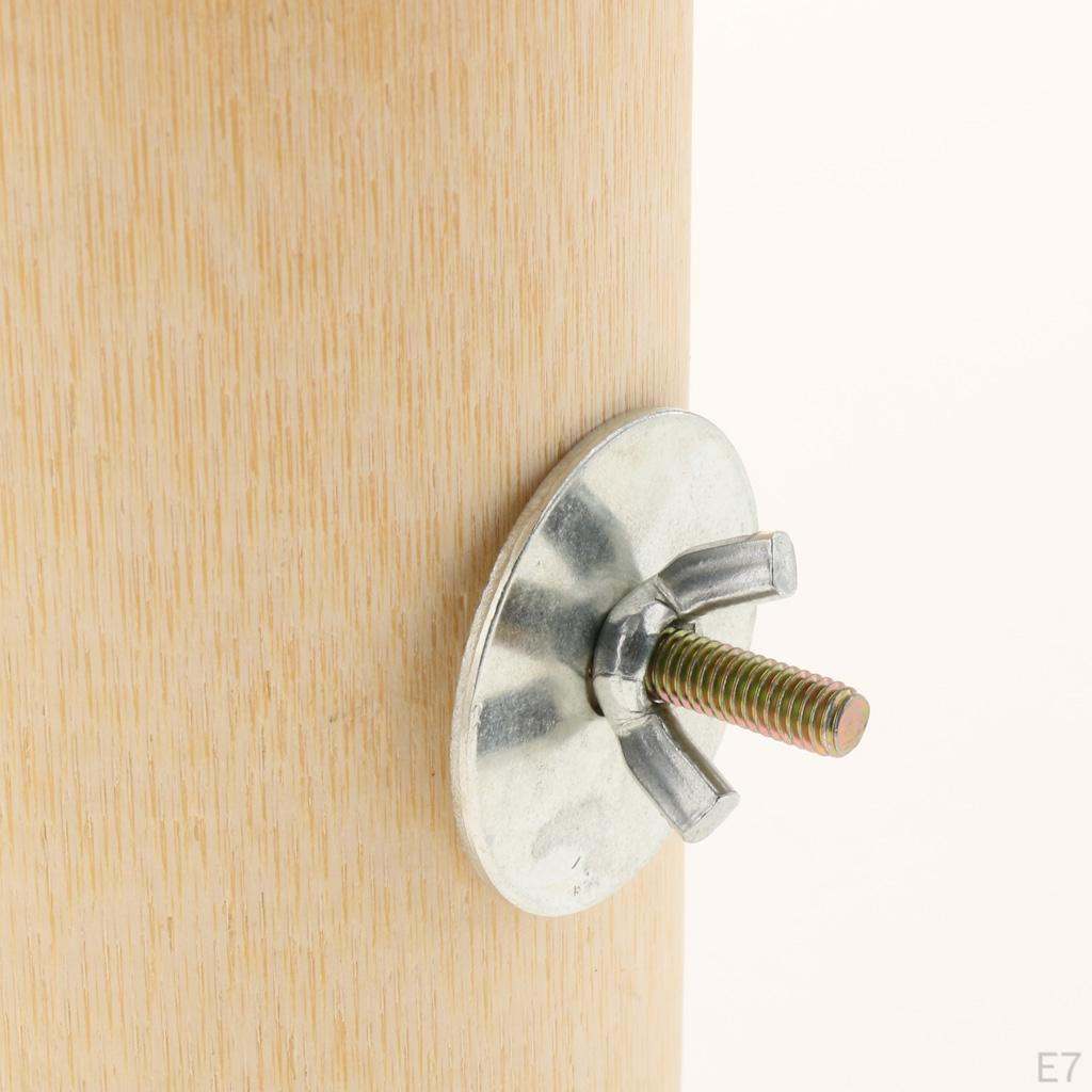 Wooden Hay Feeder Pet Cage Fixed Manger Food Dispenser