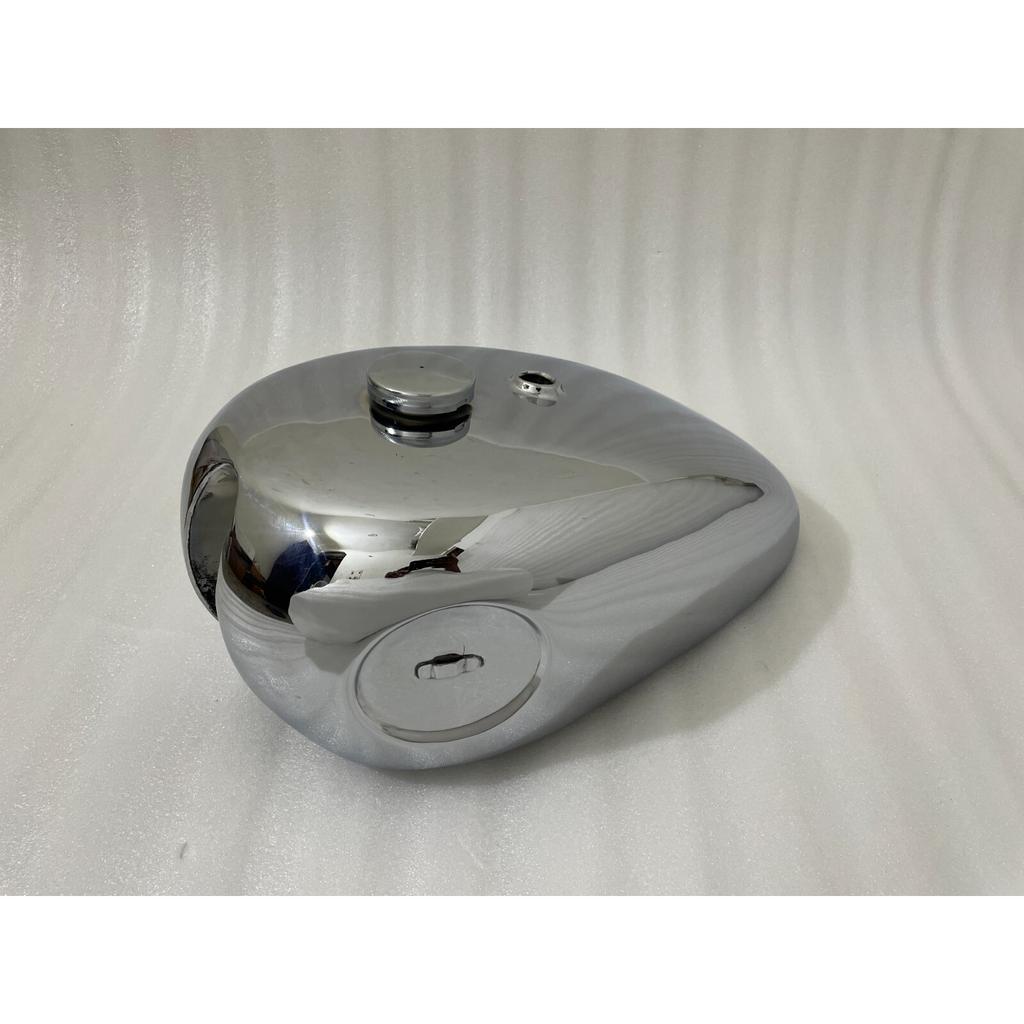 BSA B33 2 Gallon Swinging Arm Steel Chrome Petrol Gas Tank + Cap 1955 |Fit For