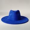 Cappelli Fedora Rancher in Camoscio Vegano Cappelli Vuoti per Burning Cuore Multicolore a Forma di Cappello 9.5cm Ala Unisex Cappello Jazz Cappello da Chiesa