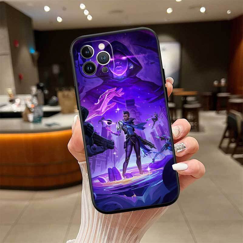 V-VALORANT Phone Case for Redmi Note 12 12S 12C 13 13C 13R 14 14S 14R 14C 11A 13X A3 A3X A4 A5 Pro Max Plus