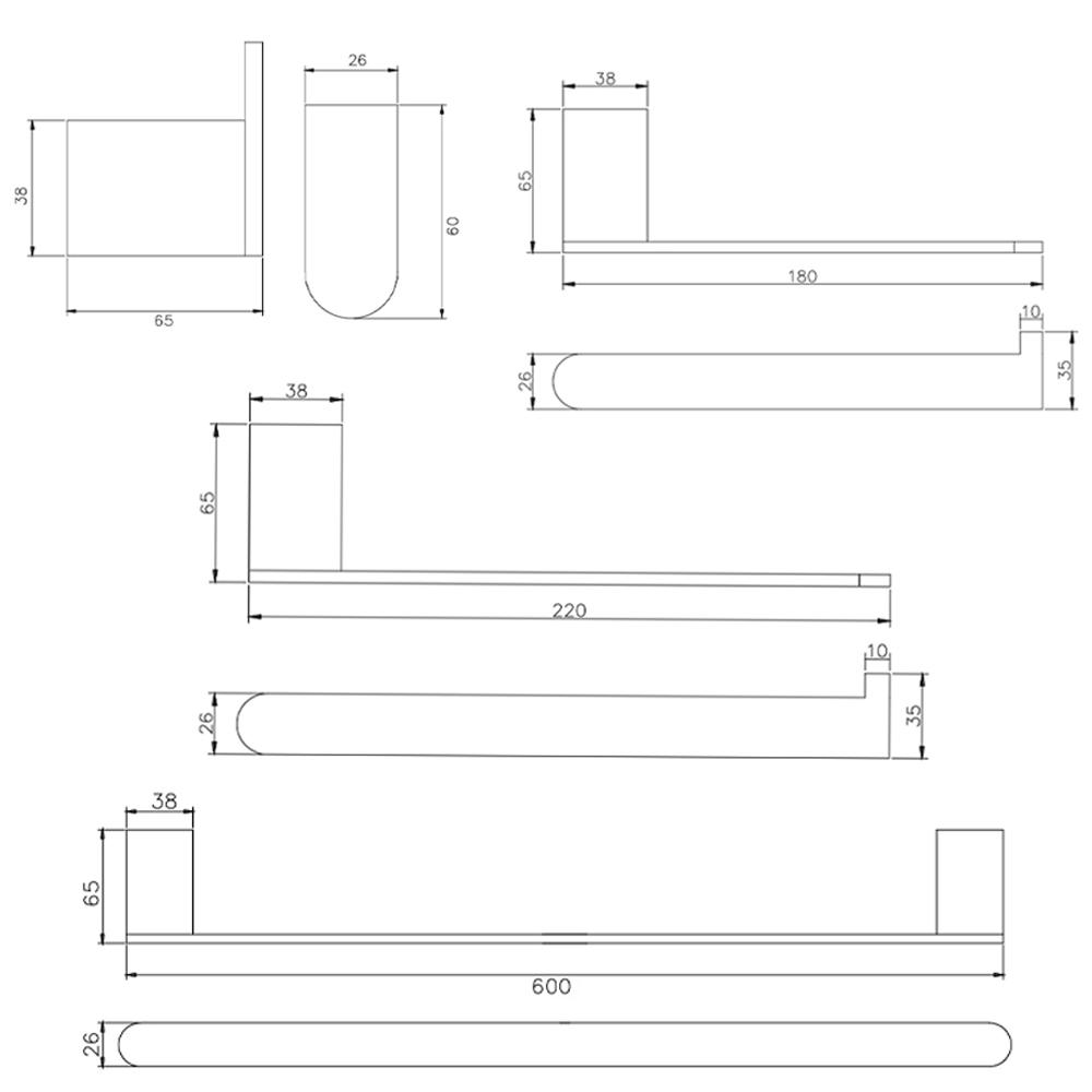 Szczotkowana złota stal nierdzewna montowana na ścianie wieszak na ręczniki uchwyt na papier toaletowy wieszak na ręczniki szlafrokowe zestaw akcesoriów łazienkowych