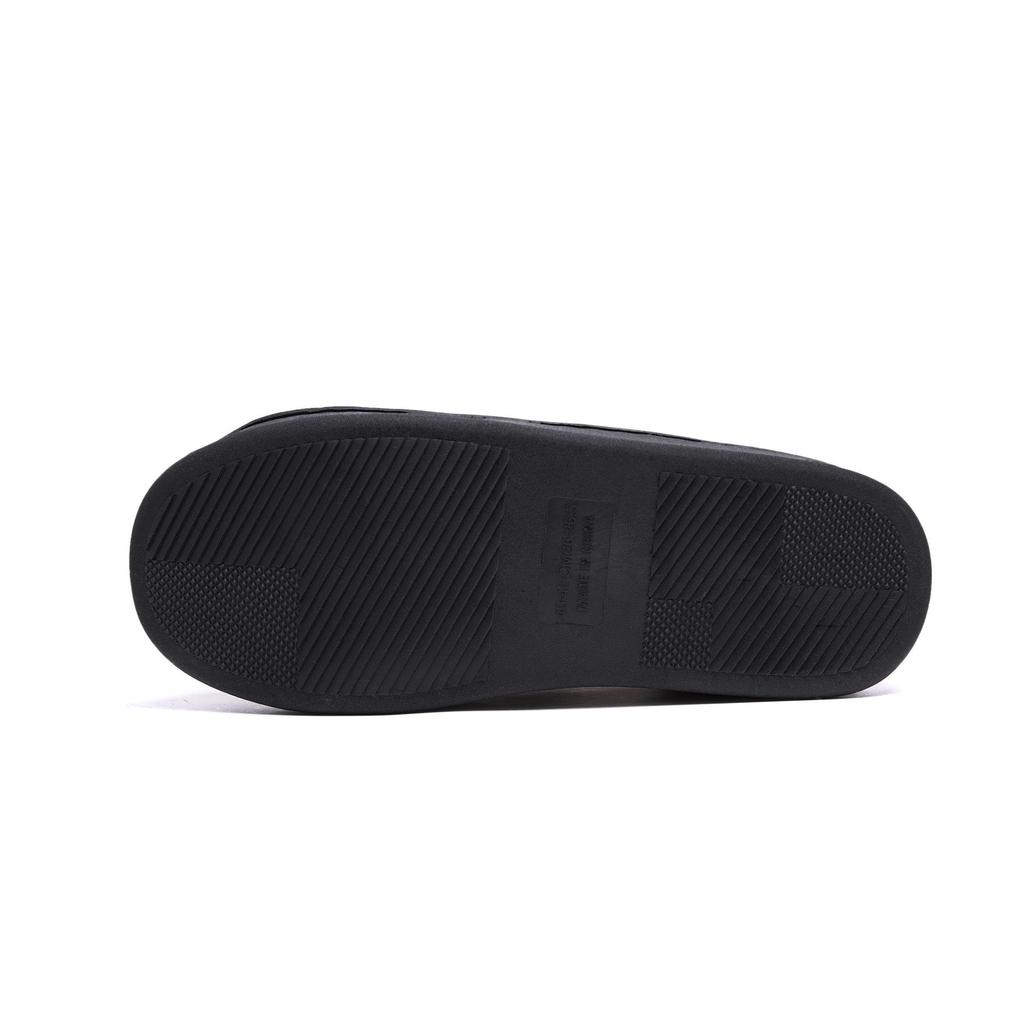 Unisex Winter Indoor Fluffy Non-slip Velcro Slippers with Plush Lining