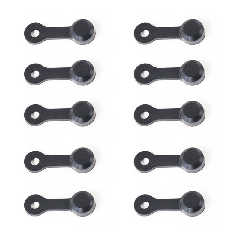 10 Pieces Brake Bleeder Silicone Grease Fitting Cap Rubber Dust Cover Brake Bleeder Screw Caps  for Mountain Road Bike