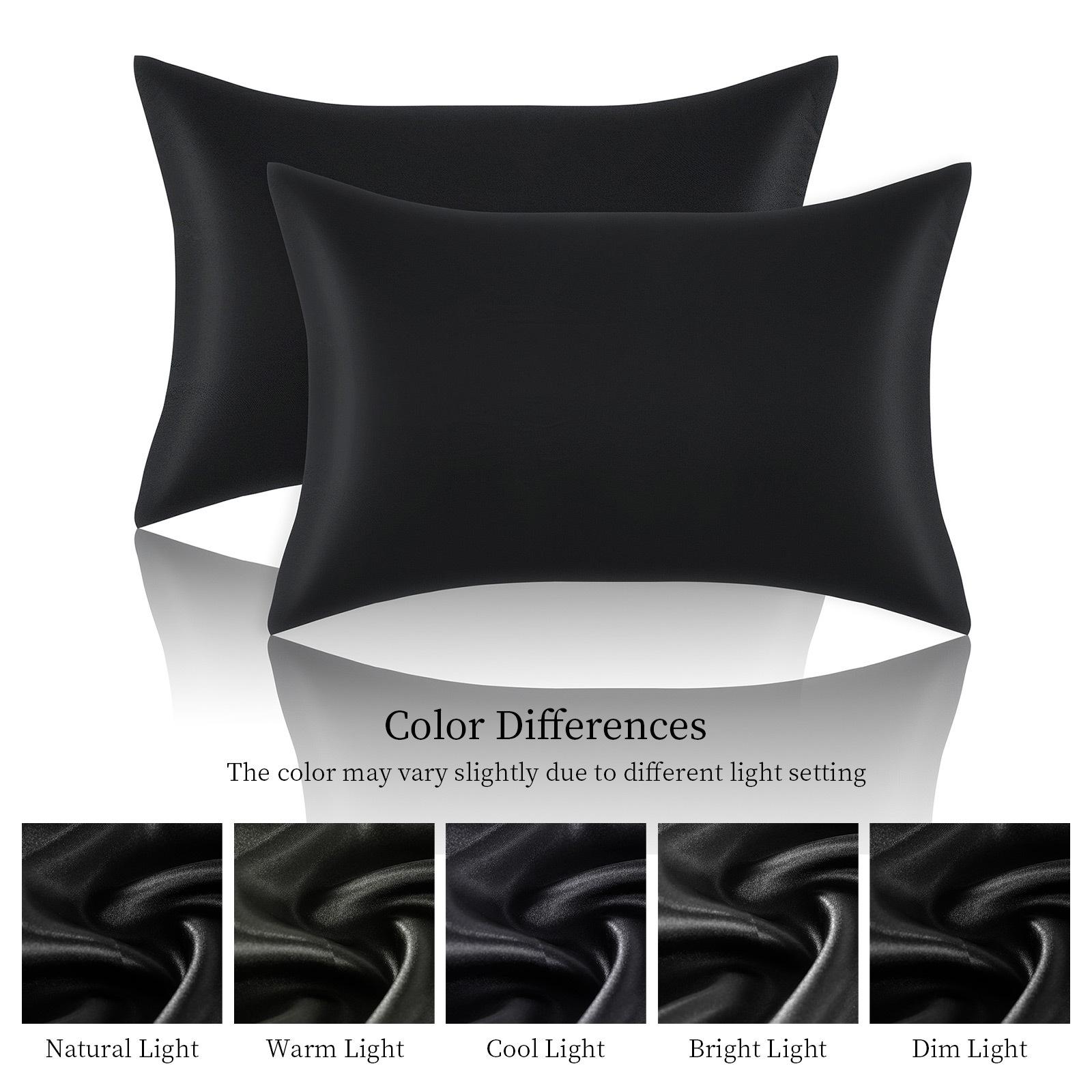 

Glossy Colored Denim Solid Color Square Pillowcase Car Cushion Sofa Cushion Pillowcase Inch 20 * 26 (51 * 66cm) чёрный