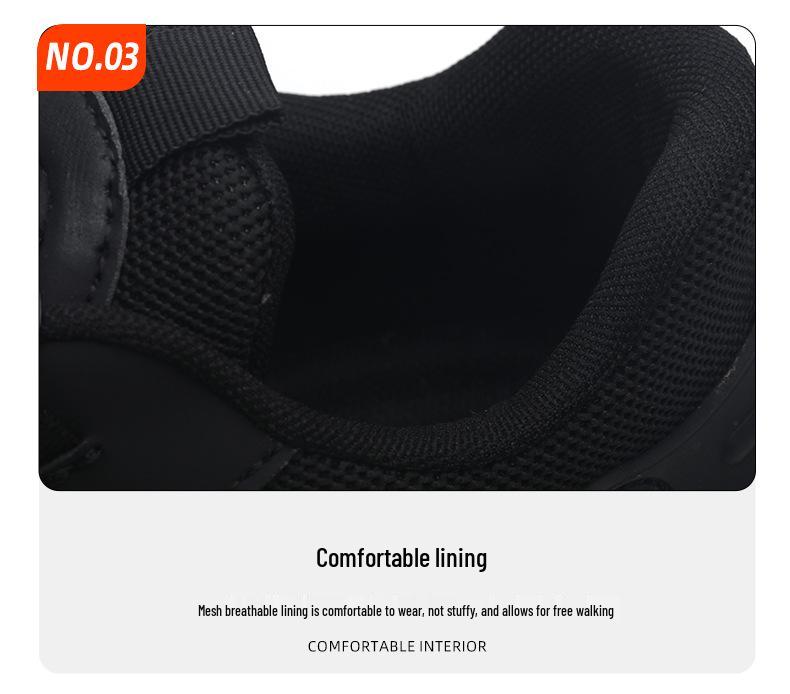 Steel Toe Breathable Fly-Knit Safety Shoes: Lightweight, Anti-Smash & Anti-Puncture with Convenient Rotary Fastening