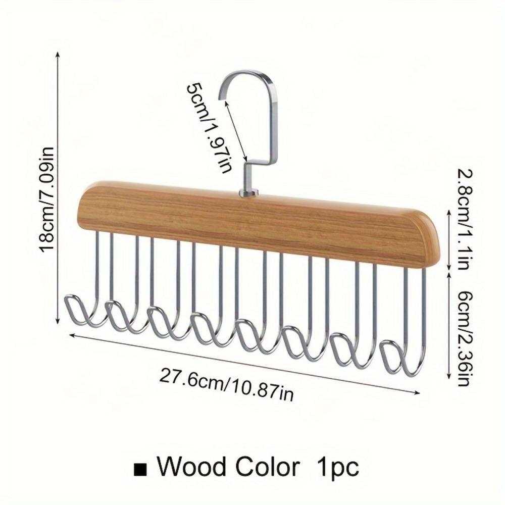 

Крючки-стойки, многофункциональный, компактный, прочный, вращающийся на 360 ° органайзер для хранения одежды, подходит для жилета, купальников, бюстгальтеров, шарфов, шляп, ремней