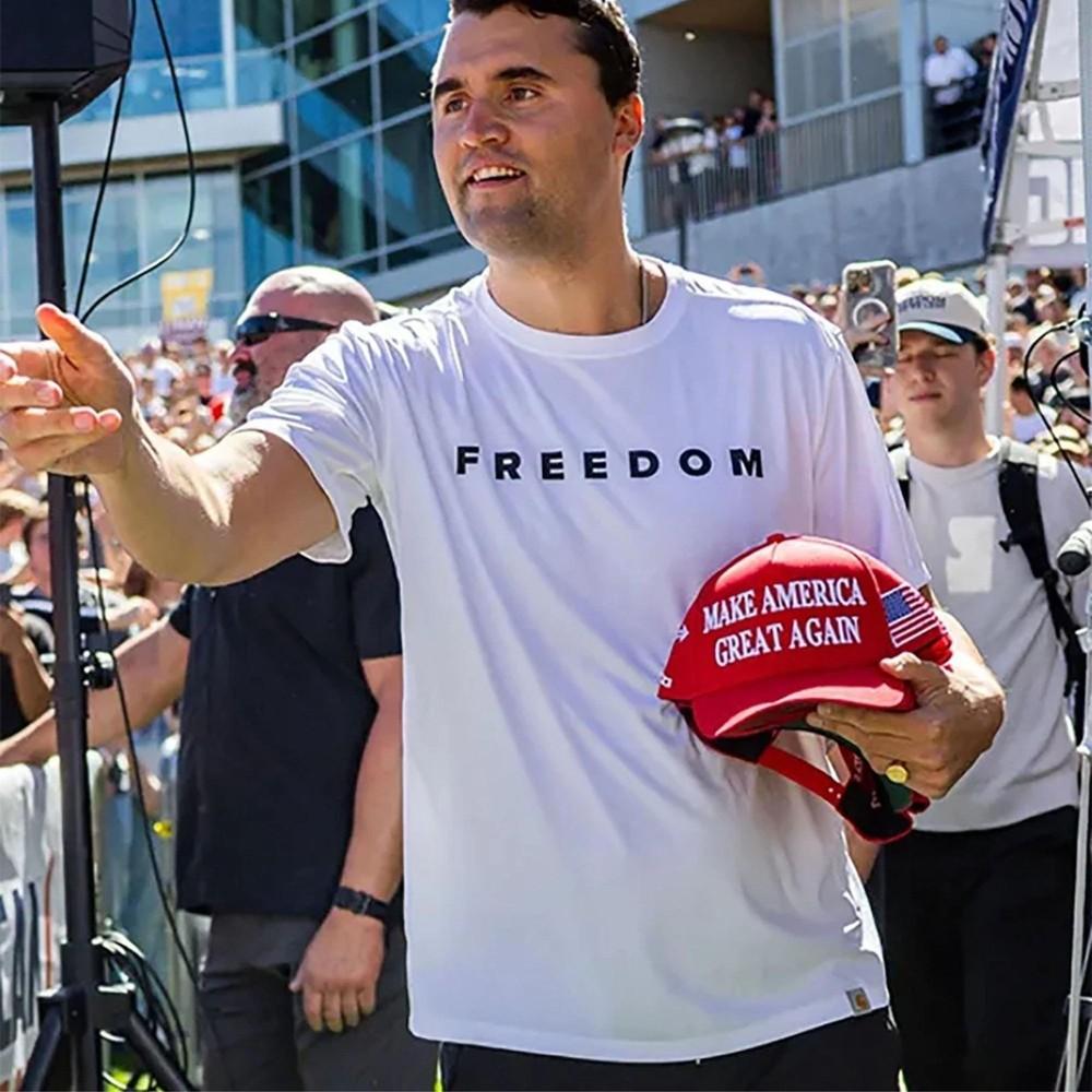 Charlie Kirk Shirt, Charlie Kirk Freedom Shirt, Charlie Kirk Freedom t shirt Unisex T-Shirt XXXL