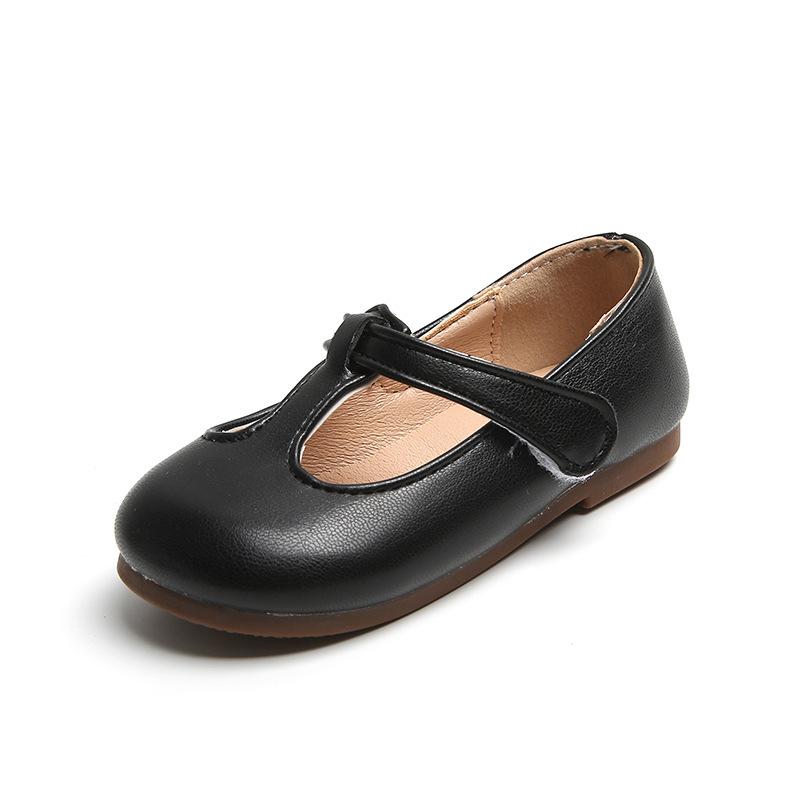 Kid Shoe Child Princess Shoe Soft Soled Mary Jane Shoes Fashionable Leather Shoes Versatile Casual Shoes Antiskid Lolita Shoe