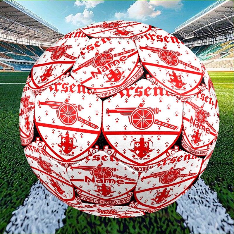 Custom Name Personalized Football Team F.C-A Print Size 5 Soccer Ball Training & Match Football, for Team, Kicking, Gift for Football Enthusiasts