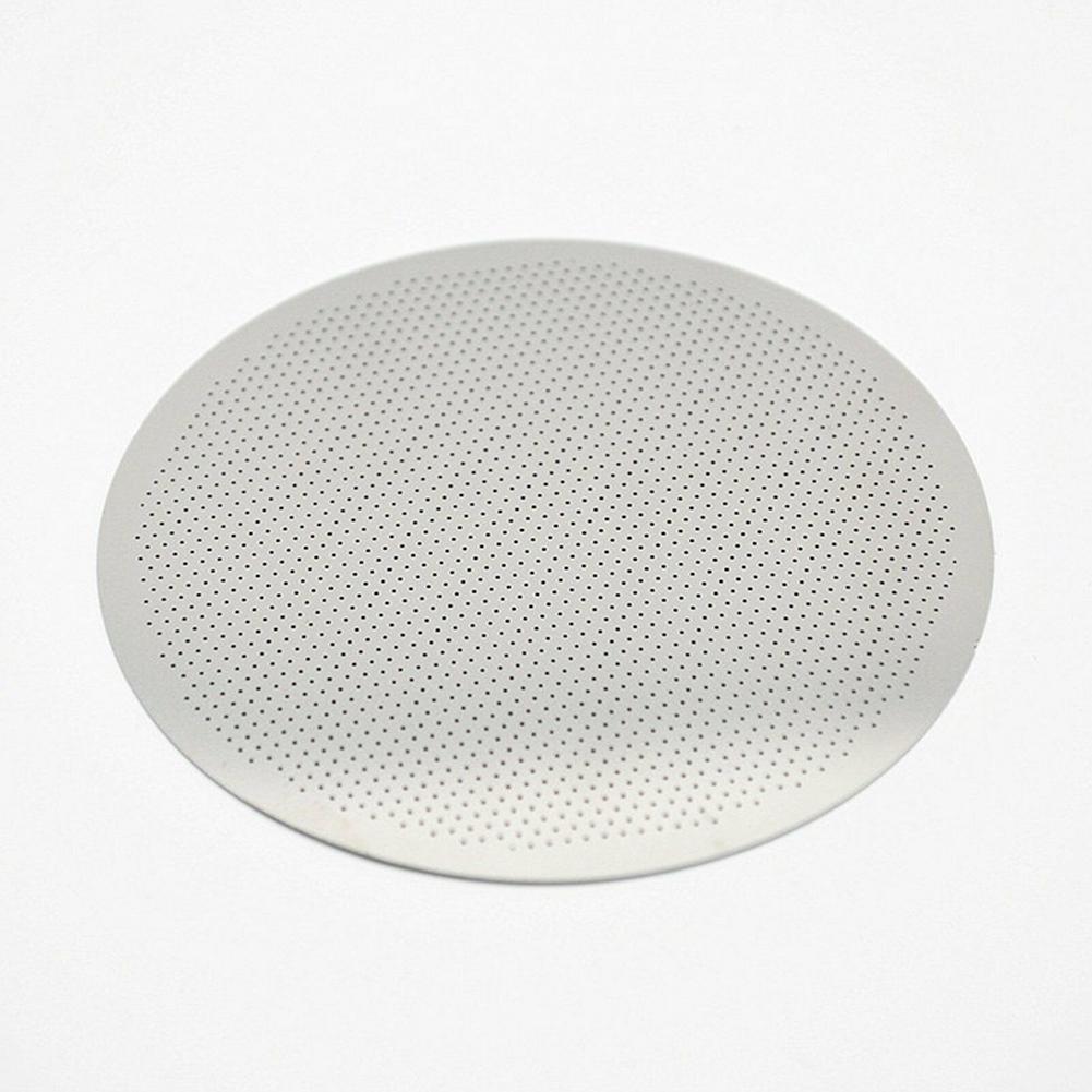 2 Pcs Reusable Stainless Steel Filter For Aeropress Coffee Maker Spare Parts