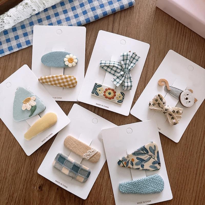 Women Hair Pin Barrette Hair Clip 2000s Trend Side Clip Fashionable Elegant Sweet Artistic Photo Props