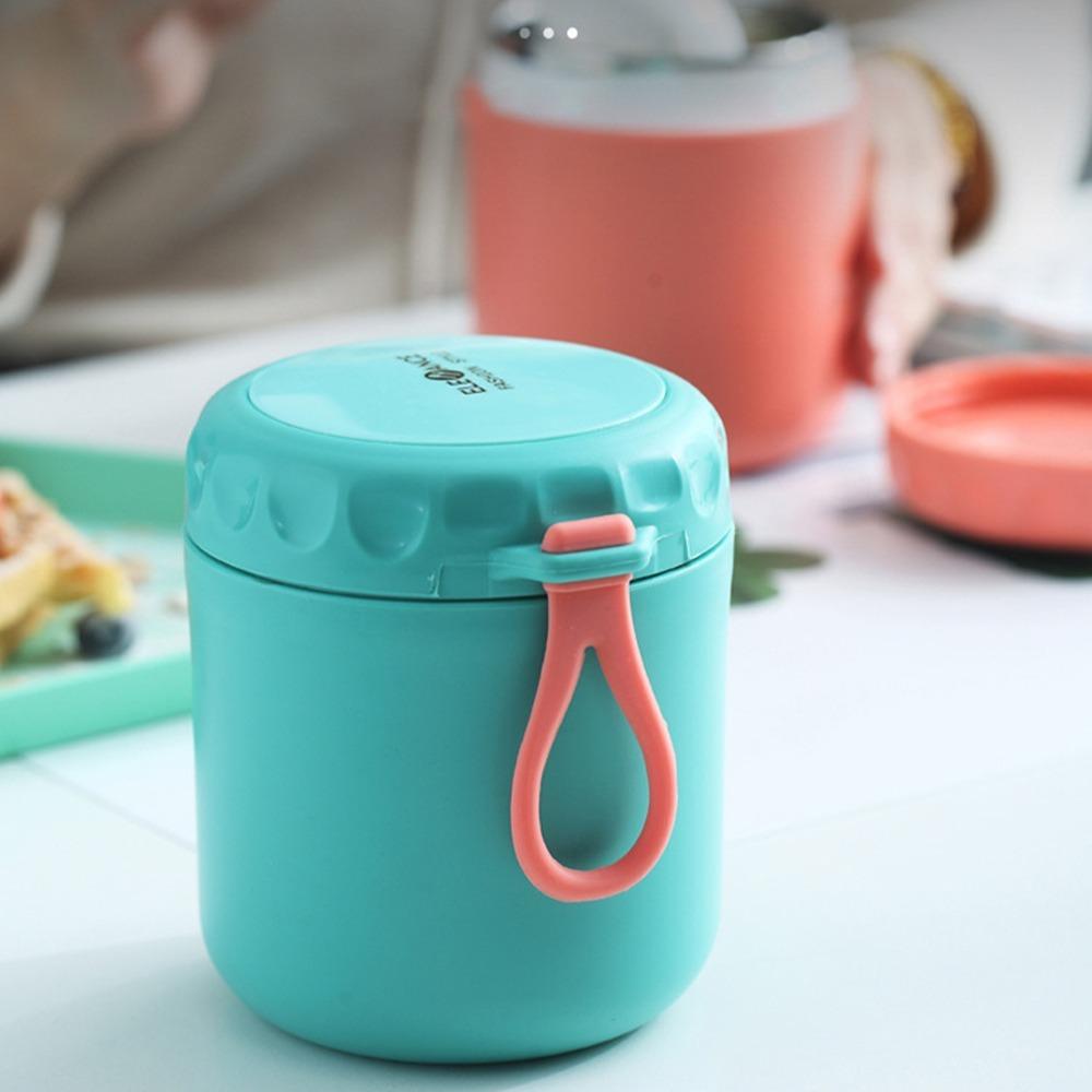 Wide Mouth Soup Container Leakproof Sealed Lid Thermal Cup Lightweight Food Canister Office Lunch