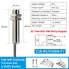 ZHICAN IP67 waterproof M12 high sensitivity long distance inductive proximity switch sensor three wire metal detection sensor