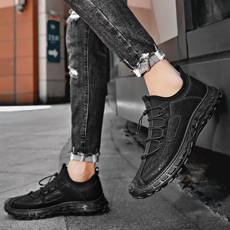 Men's Leather Shoes Dress Handmade Driving Shoe Casual Sneakers