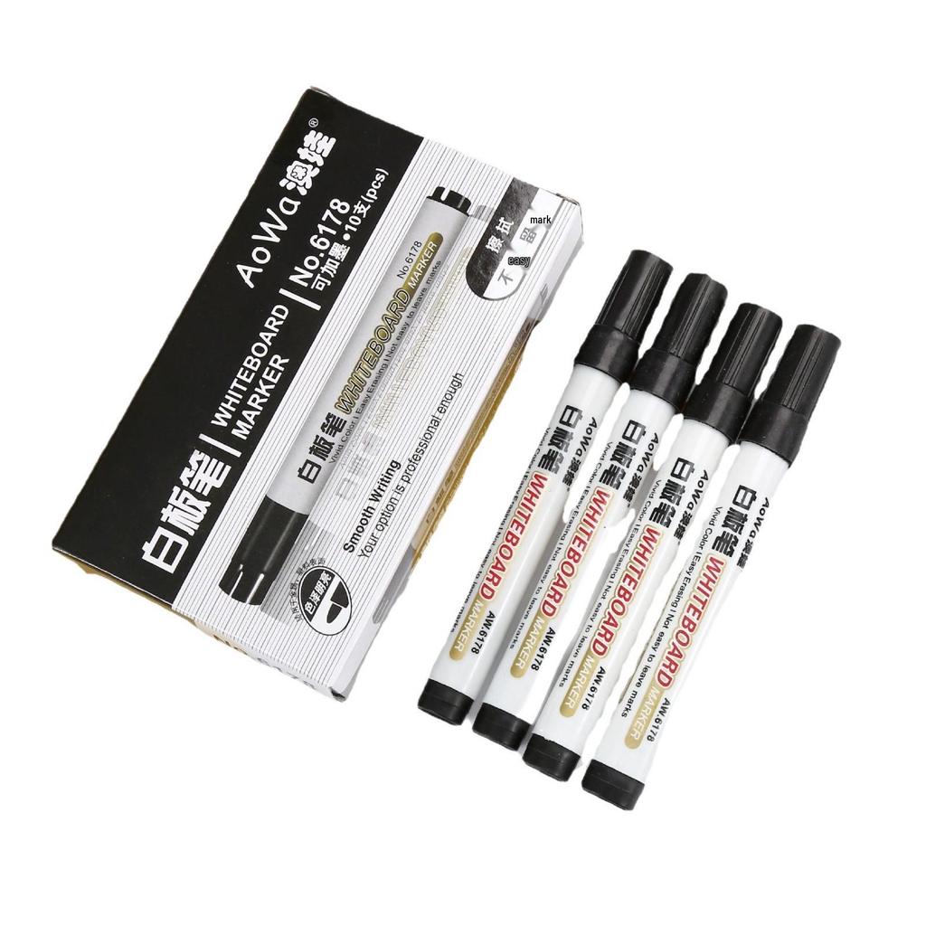 Erasable Water-Based Colored Whiteboard & Blackboard Markers for Kids