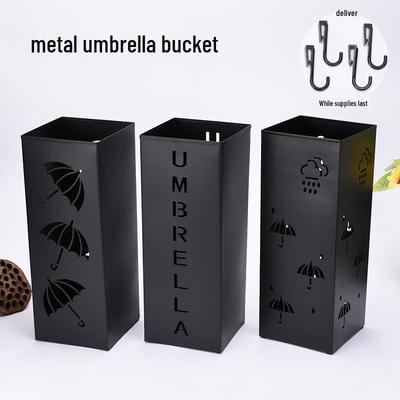 Metall-Schirmständer und Aufbewahrungsrohr für Blumen, Ornamente, Stöcke und Zeitungen