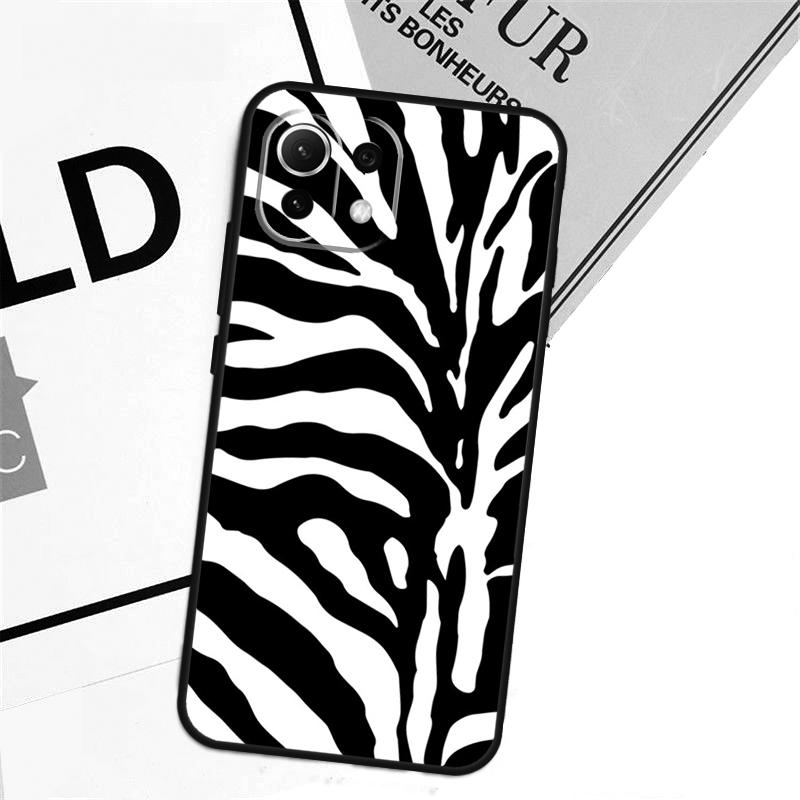 Animal Pattern Zebra Print Case For Xiaomi 15T Pro 14T 13T 17 Pro Max 14 15 Ultra POCO X7 X5 X6 F5 F6 F7 F8 Pro Cover