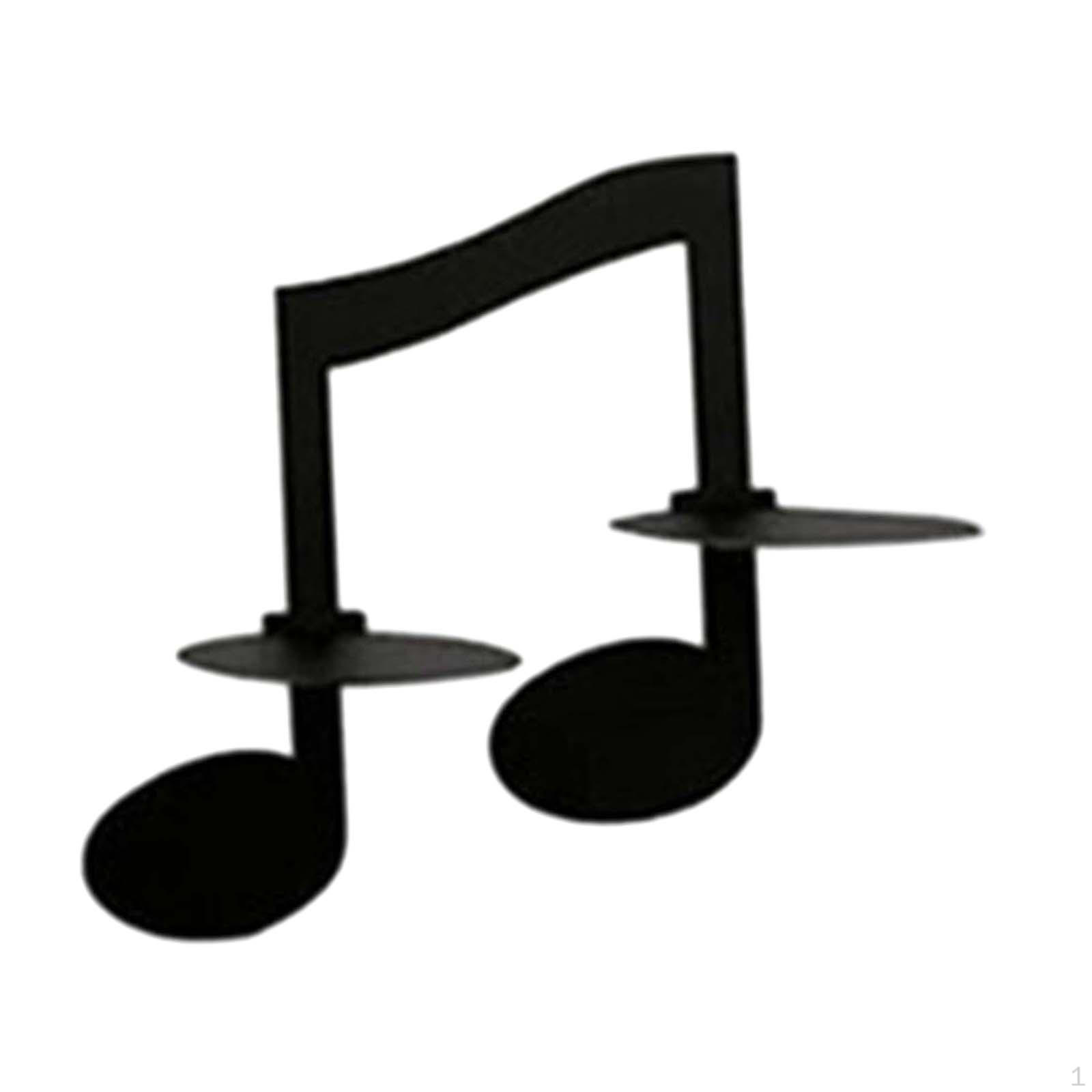 

Candle Holder Musical Note Stand Candlestick for Hotels Style C