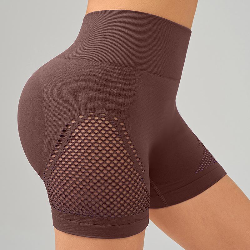 Dikişsiz Oyuklu Günlük Yoga Şortu Kadın Tayt Yaz Yüksek Bel Fitness Push Up Yoga Pantolonu Kadın Elastik Spor Taytı Tayt Koşu 24424