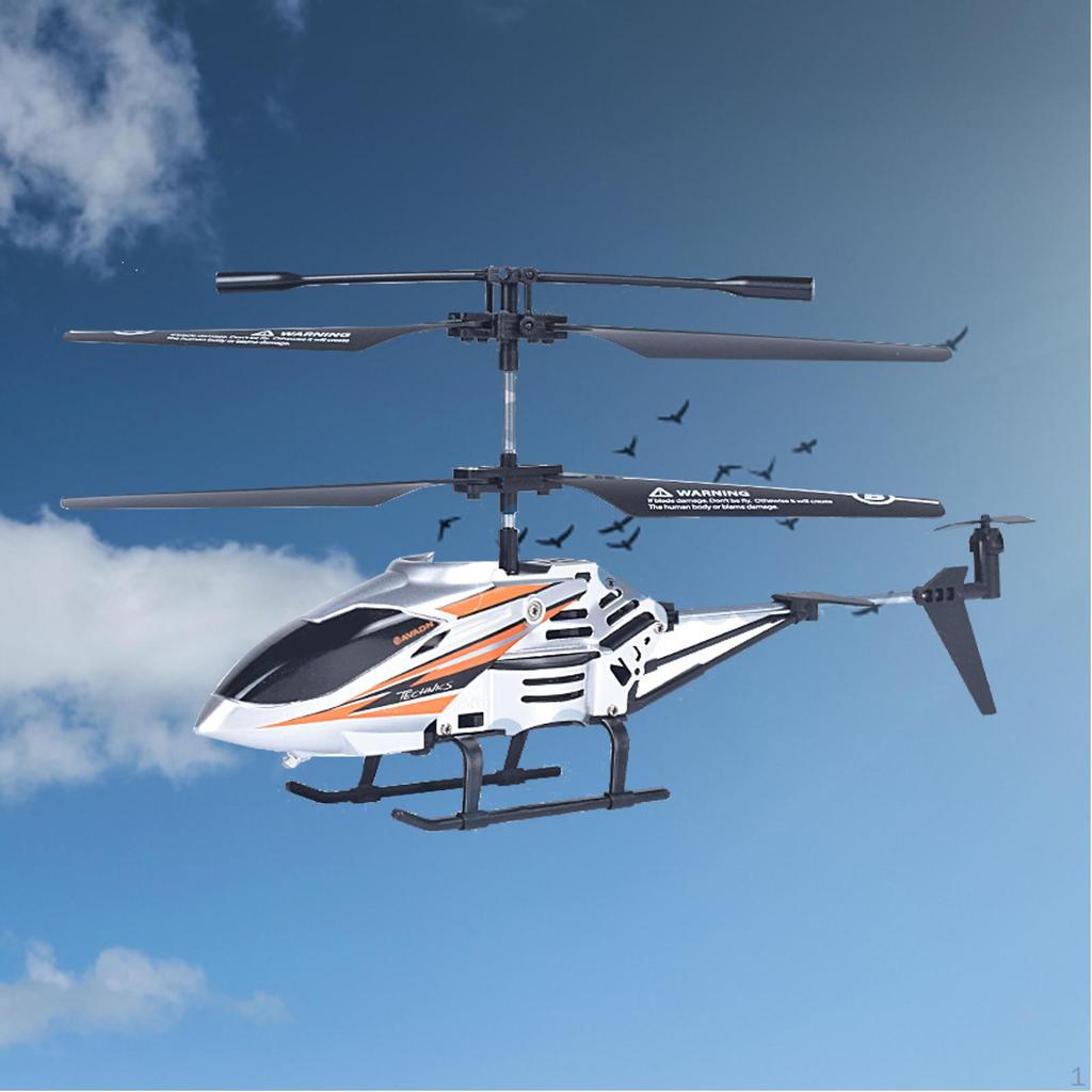 2 Channel RC Helicopter Remote Flying Altitude Glider Outdoor Toy for Beginner
