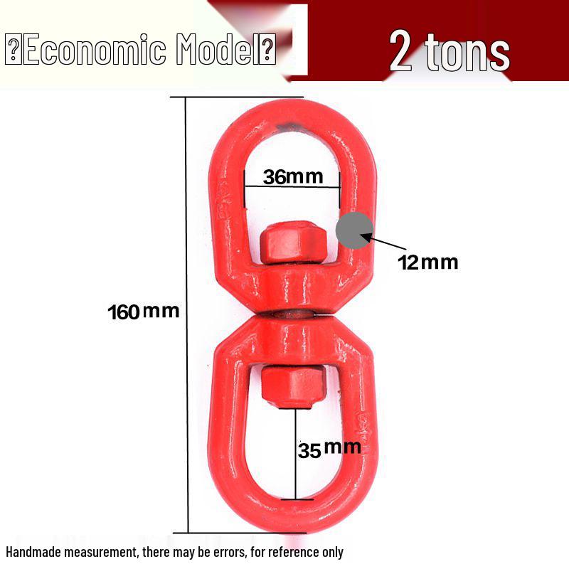 Anel de Levantar Giratório Universal 360° com Rotação Completa