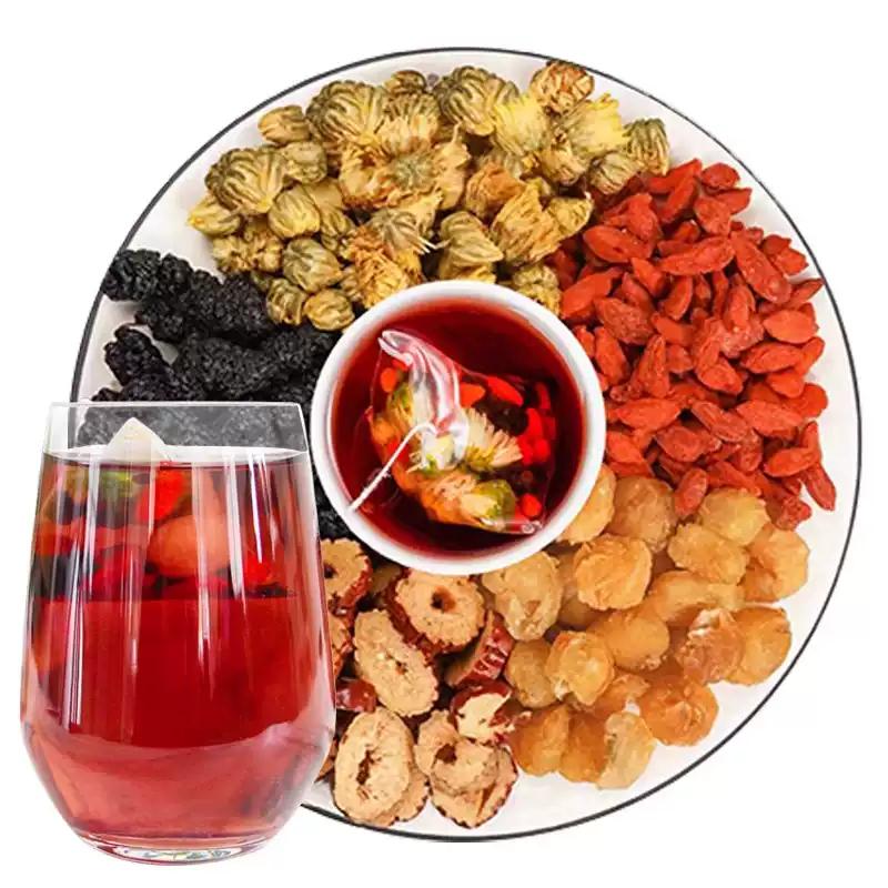 

Чай травяной Годжи Ягода Шелковица Черный Финик - Энергетический бустер для мужчин и женщин 50 packs