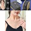Elegant Korean Double Layer Snowflake Necklace For Women Fashion Accessory