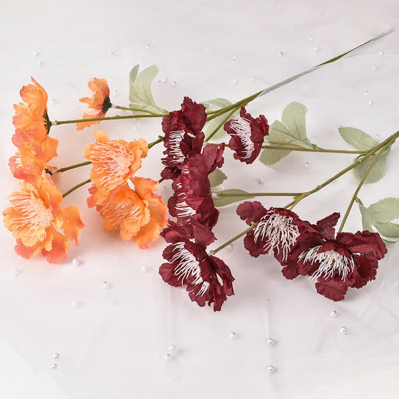 Deou Starlight Artificial Snowflake Peony Aisle Flowers