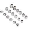 18Pcs Viking Hair Beads Stainless Steel High Hardness Perfect Size Simple Design Wide Application