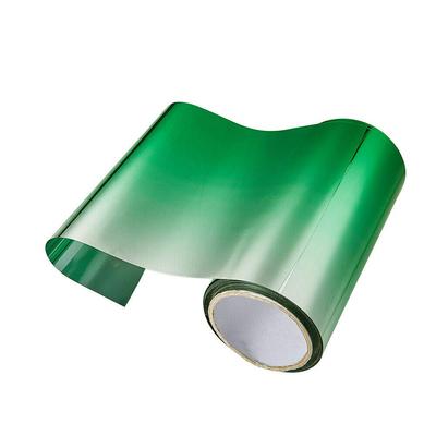 Plouluyt Automobilio Tamsinimo Plėvelė Viršutinė Priekinio Stiklo Apsauginė Folija Gradiento 20X150cm(Žalias)