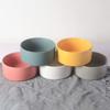 Anti-slip Cat Food Bowl Candy Color Dog Water Feeder Imitation Ceramics Cat Bowl  For Dogs Cats